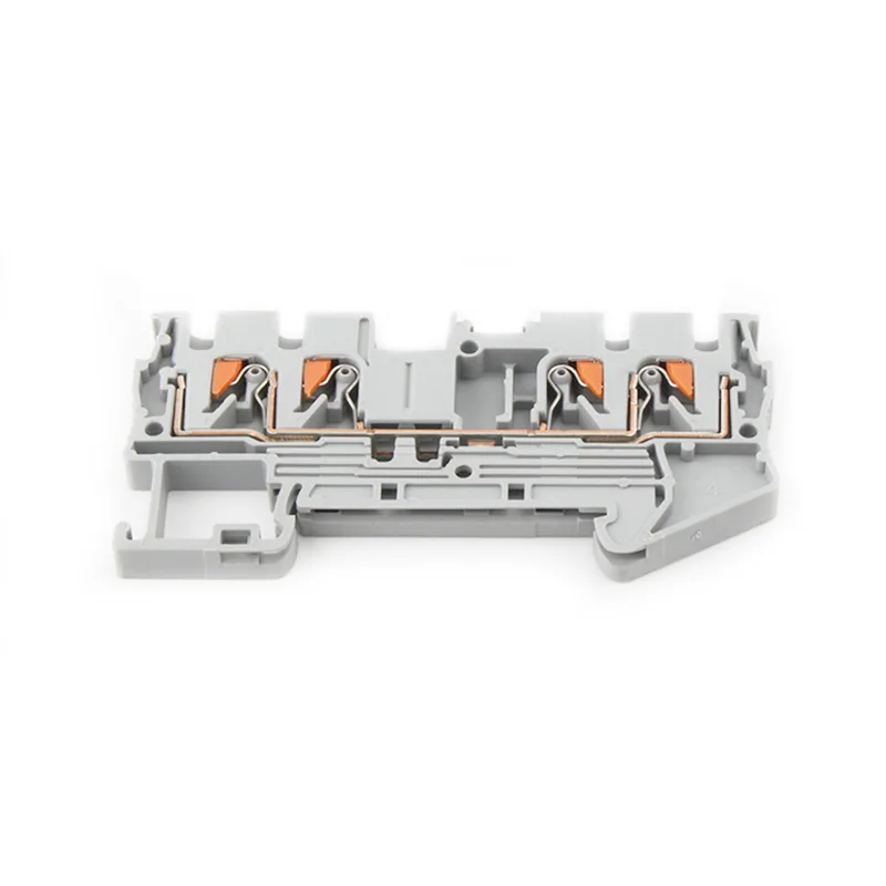 PT2.5 QUATTRO Feed Through Din Rail Terminal Block