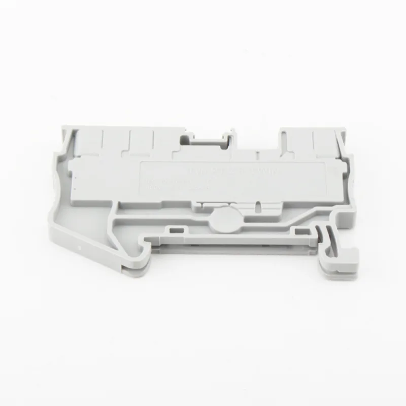 Alimentación PT4 TWIN a través del bloque de terminales de carril Din