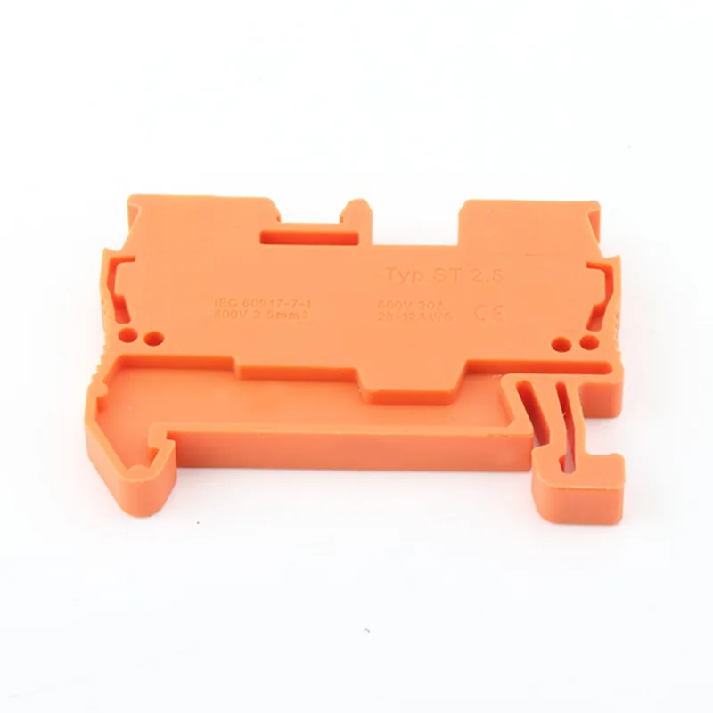 Bloque de terminales de carril Din con resorte ST 2,5