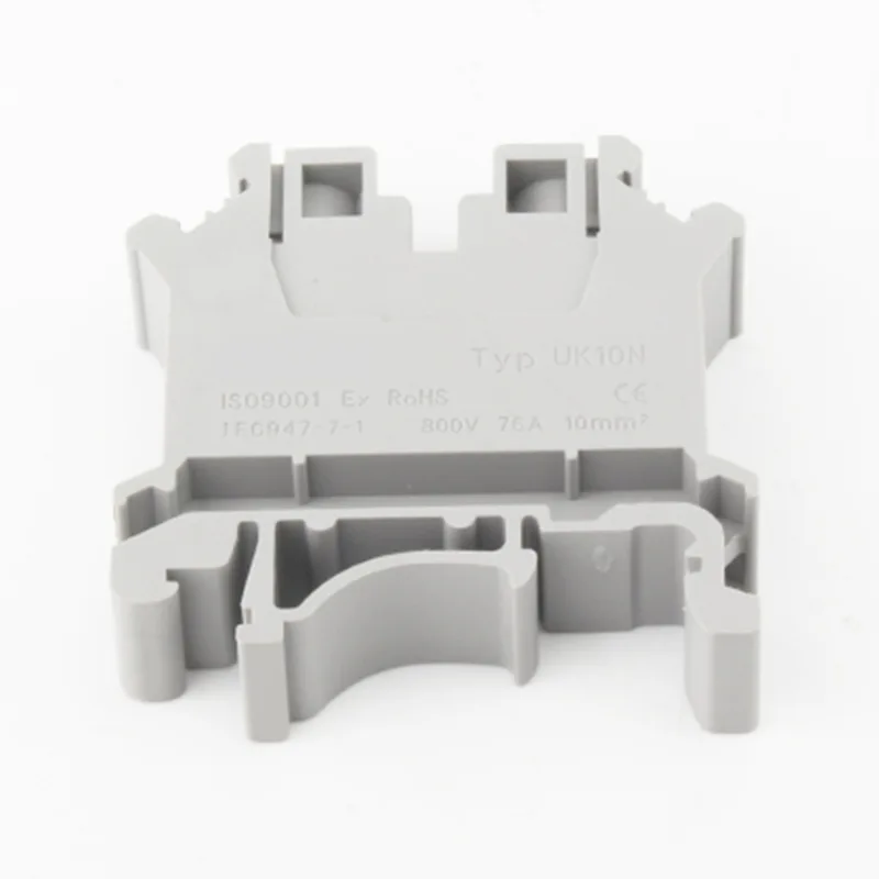 Bloque de terminales de carril DIN Reino Unido 10N